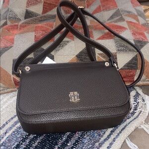 Tommy Hilfiger Dark Brown Crossbody Bag